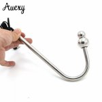 AUEXY Bdsm Electric Butt Plug Anal Hook Stainless Steel Metal Vaginal Ball Buttplug Sexo Electro Stimulation Medical Themed Toys