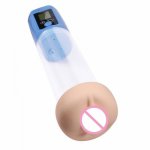 Electric Men's High-Vacuum Penis Enlargement Extend Pump Air Pressure Setting Device for Stronger Bigger Erections dorp shipping