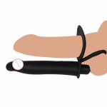 Vibrating Anal Plug Male Ring 10 Speed Delay Ejaculation G Spot Prostate Massage Stimulation Butt Plug Vibrator Sex Toys For Men