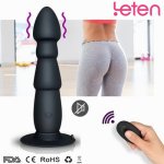 Remote Control Realistic Dildo Vibrator Anal Butt Plug Prostate Massager Suction Cup P Spot Male Masturbator Sex Toys For Man