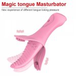 Oral Sex Tongue Licking Vibrator Clitoris Stimulator Breast Massage Blowjob Vibrating Egg G spot Vibrator Anal Sex Toy For Woman
