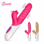 Silicone 10 Speed Strong Sucking Vibrator Female Masturbator Sucker Clitoris Stimulator G-spot Massager Sex Toys For Women