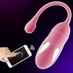 Smart App Remote Control Vibrating Egg 8 Speeds G spot Vibrator Licking Vagina Masturbation Flirting Sex toys for Women Couples