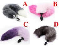 Fox, Soft Wild Fox Tail Silicone Butt Anal Plug,Adult Cospaly Accessories,Adult Sex Toys For Woman Couple