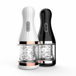 Male Masturbator Aircraft Cup 7-frequency rotating Masturbation Cup Soft Vaginal Sucking Pocket Pussy Erotic Sex Toys For Men