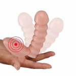 Vibrating Finger Sleeve G Spot Dildo Vibrator Clitoris Stimulator Huge Dildo Cunt Vibrators Adult Sex Toys for Women Masturbator