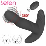 Male Rotation Vibrator Sex Toys Vibrating Prostate Massager Anal Plug Remote Control Vibrator Butt Plugs Adults Sex Toys For Men