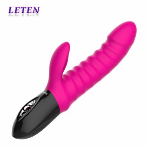 Leten Blowjob Machine Heating Impact Bar for Women's Masturbation Dildo Realistic Adult Toy for Women Clitoris Stimulator Domi