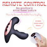 Yeain Soft Heating Function Male Prostate G Point Massager Waterproof Vibrator Mulit-Frequency Vibration Anal Sex Toys For Men
