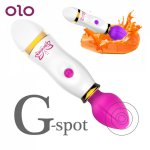 OLO 12 Speed Dildo Vibrator Magic Rod AV Stick G-spot Vibrator Clitoris Stimulate Massage Stick Sex Toys for Women Masturbation
