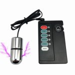Electric shock metal mini jump Egg bullet body massager clitoris medical electro sex toy erotic for female