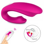 Sex Wireless We Share Remote Control Dildo G Spot Vibrator Clitoris Stimulator Double Vibrators for Women Toys for Adult