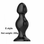 Heat 100%Silicone Butt Plug Anal Plugs Unisex Sex Stopper 6 Different Size Adult Toys for Men/Women Anal Trainer for Couples SM