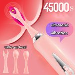 High Frequency G Spot Vibrator Clitoris Stimulator Sex Climax Nipple Vibrator Breast Massage Magic Wand Vibrators For Women
