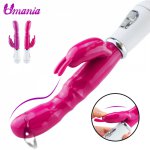G Spot vibrator Rabbit Dildo vibrator clitoris stimulator Powerful Vagina Orgasm stimulation 12 Speeds sex toys for Adults