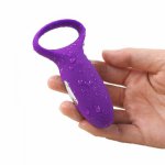7 Speeds Ring Vibrators Sex Toys for Men USB Rechargeable Prostate Massage for Male Vibrador Delay Ejaculation