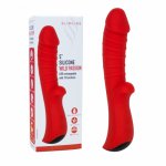 G Spot Thread 10 frequency vibration silicone Vibrator for Women Dual Waterproof Female Vagina Clitoris Massager Sex toy