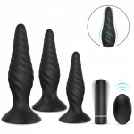 Butt Plug Wireless Remote Dildo Vibrator With Suction Cup For Male Gay Prostate Massager Anal Plug Bullet Vibrator Anal Sex Toy