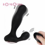 Wireless Remote Vibrator Prostate Massager Erection Enhancer Male Waterproof Anal Stimulator Adult Sex Toy for Men Masturbators