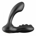 Male Prostate Massager Vibrators 360 Degree Rotate Wireless Prostate Vibrator Chargeable Anal Plug Masturbator For Men Sex Toys