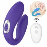 U Shape 10 Speed Vibrator Dual Motor Vibrating G-spot dildos Clitoris Stimulation Vaginal Orgasm Adult toys Sex Toys for Woman