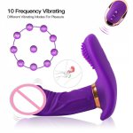 Dildo Vibrators Butterfly Wearable Panties Remote Control Clitoral Stimulation Vibrator Female Masturbation Adult Sex Toy For