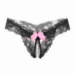 Women Sexy Lingerie hot erotic sexy panties open crotch porn transparent lace underwear crothless underpants g-string sex wear