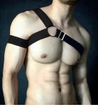 Harness Lingerie Body Chest Men Shoulder Bondage Straps Sexy Elastic Costume Erotic hombre Performance Or Arm Band Adjustable