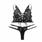 Hot Erotic Sexy Lingerie Women Lace Bandage Bra Panties Sexy Underwear Sets Porno Badydoll Lenceria Erotica Mujer Sexi Costumes