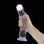 Soft Jelly Dildo Realistic Big Penis Dick Suction Cup Masturbator Erotic Anal Vagina G-spot Adult Sex Toys for Woman