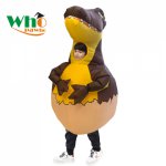 Christmas Cute Inflatable Dinosaur Egg Purim Costume Adult Walking Props Halloweem Performance Doll Costumes