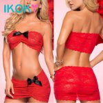 Ikoky, IKOKY Extoric Apparel Sexy Lace Clothing Pole Dancing Club Lingerie Erotic Underwear Women's Sexy Lingerie Large Size Clothing