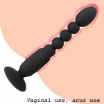 Anal Beads Anal Vibrator Butt Plug Clitoris Stimulator Female Masturbation Male Prostate Massager Dildo Sex Toy for Women Man