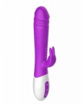 DINGYE 100% Waterproof Rabbit Vibrator 7 Speed Vibration Strong Vibration Adult Sex Toy Sex Product for Woman
