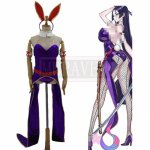 Fate Grand Order FGO Assassin Shuten Douji Sexy Bunny Girl Cosplay Costume Halloween Uniform Outfit Custom Made Any Size