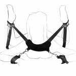 BDSM Bondage Handcuffs For Sex Toys For Woman Couples Ankle Cuffs Restraints Open Leg Nipple Clamps Adult Games Sex Products