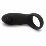 12 Speeds Cock Ring on Penis Delay Rings Vibrator for Man Lock Erotic Products Sex Toys for Adults Men Member Male Masturbator
