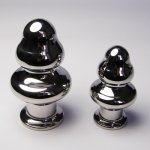 2018 Latest Attractive Stainless Steel Mushroom Anal Butt Plug Anus Jewelry Adult BDSM Sex Toy Product Large Small