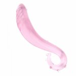 16cm Glass Dildo Lesbian Penis Women Masturbation Strapon Gspot Clitoris Stimulator Large Anal Plug Adult Sex Toys Horse Dildos