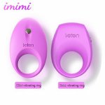 Silicone Delayed Ejaculation Penis Ring Vibrator for Man Sex Products Male Soft Cock Ring Vibrating Dick For Sex Products Shop