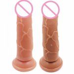 Dual density  Realistic dildo with Suction Cup Ultra Soft Rod for Women Men Couples sex toys New Arrival