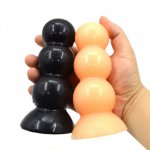 FAAK Anal Pulling Beads Gourd Anal Plug G-spot Deepthroat Anal Oral Stimulation Manual Massager Female Masturbation Sex Toy Shop