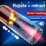 Electric Vibrations Automatic Piston Rotating Sucking Male Masturbator Cup Artificial Vagina Real Pussy Adult Sex Toys For Men
