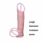 Female masturbator large diameter imitation penis PVC massage g-spot adult masturbator dildo фалоимитатор sex toys for woman