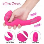 Sex Toys Dildo Vibration G-Spot Massager Clitoris Stimulation Anal Butt Plug Vibrator Sex Products For Women Lesbian Masturbator