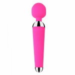 Magic wand massager vibrator for women clit G-spot stimulator vibrator female masturbator adult sex toy Waterproof