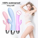 vibrator sex toys for woman silicone Dildo vibrator USB waterproof 10 Speeds Strong Vibrating Large Massager Sex Toys W508