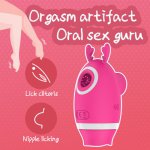 Vagina Sucking Vibrator Sex Toy for Woman Oral Tongue blowing Suction Clitoris Stimulator Masturbator Erotic Sex Toys For Adults