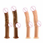 Super Long Dildo Soft Penis Handle Magic Wand for Women Female Erotic Toys Intimate Sex Product for Gay Lesbian Adult Couples