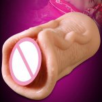 Male Masturbator Realistic Vagina Erotic Sex Toys For Men Artifical Vagina Real Pussy Pocket Masturbation Cup Adult Products